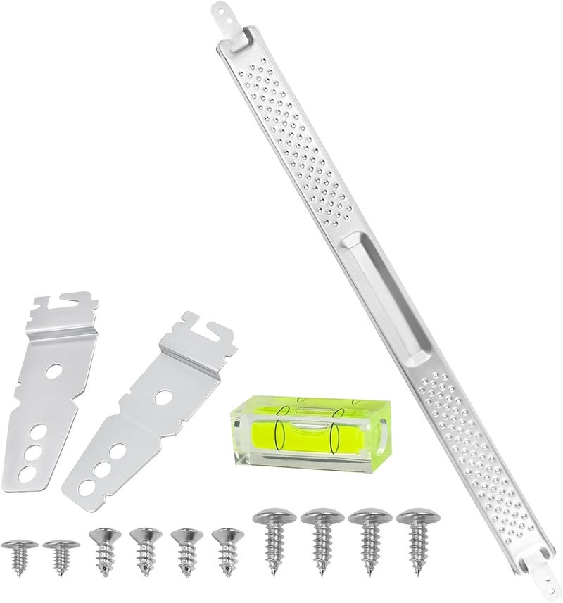 BigHead W10426979 24'' Dishwasher Mounting Bracket Kit with Column Level Fit for Whirlpool KitchenAid Maytag 24 Inch Dishwashers for Granite & Quartz Countertops Replaces AH3632890 EA3632890 PS3632890 - Image 1
